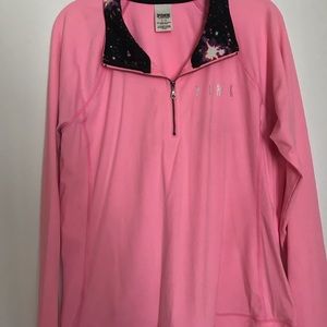 VS PINK Yoga Half Zip